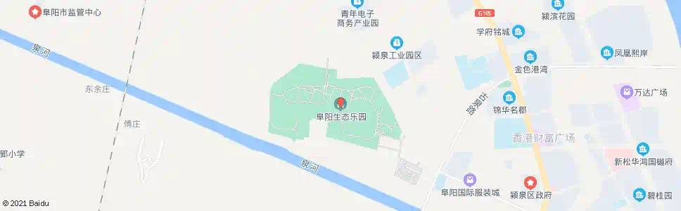 阜阳生态园总站_公交站地图_阜阳公交_妙搜公交查询2025