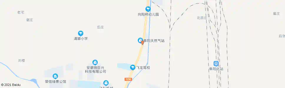 阜阳魏辛庄_公交站地图_阜阳公交_妙搜公交查询2025