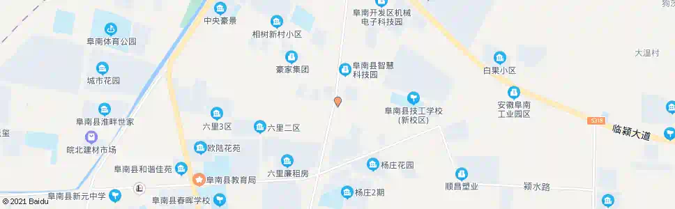 阜阳弘达停车场_公交站地图_阜阳公交_妙搜公交查询2025