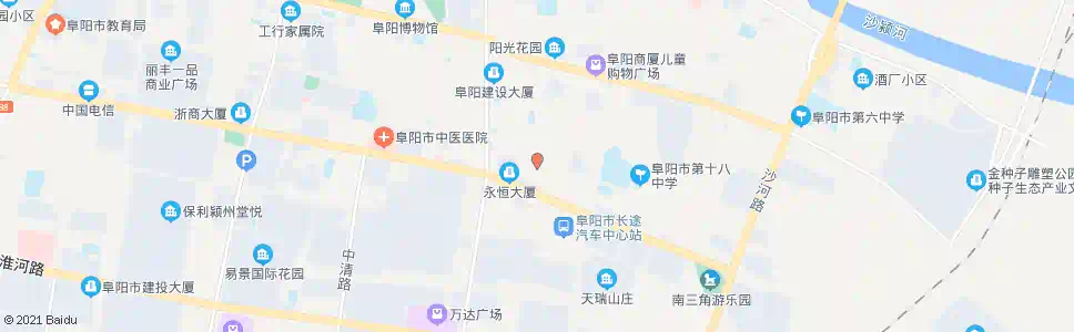 阜阳市卫校_公交站地图_阜阳公交_妙搜公交查询2025