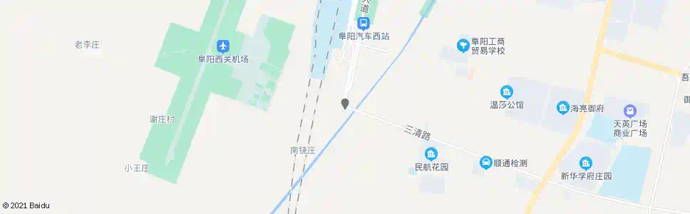 阜阳张小庄_公交站地图_阜阳公交_妙搜公交查询2025