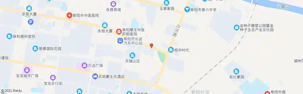 阜阳春益雅苑_公交站地图_阜阳公交_妙搜公交查询2025