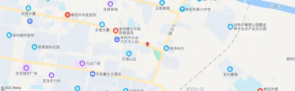 阜阳春益雅苑(春益园)_公交站地图_阜阳公交_妙搜公交查询2025