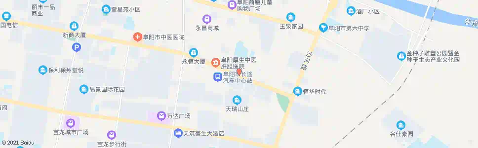 阜阳汽车南站_公交站地图_阜阳公交_妙搜公交查询2025