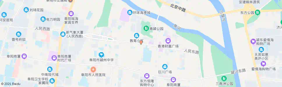阜阳千百意_公交站地图_阜阳公交_妙搜公交查询2025
