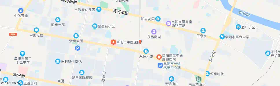 阜阳二里井新村_公交站地图_阜阳公交_妙搜公交查询2025