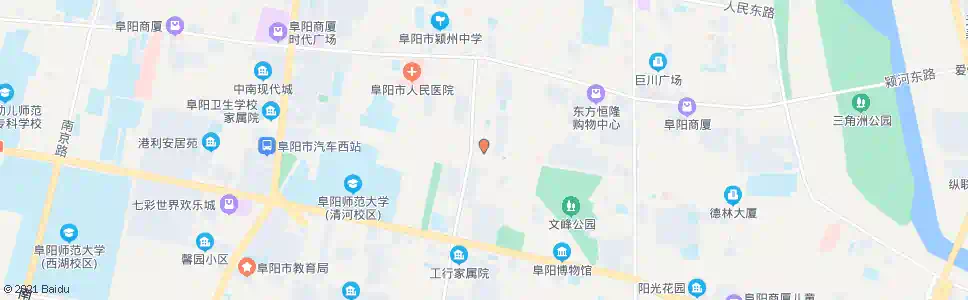 阜阳皮肤病医院_公交站地图_阜阳公交_妙搜公交查询2025
