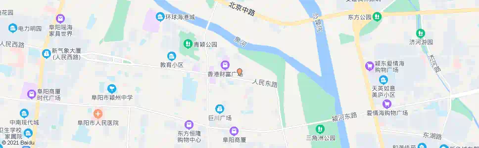 阜阳春益苑_公交站地图_阜阳公交_妙搜公交查询2025