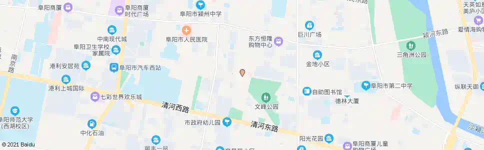 阜阳友好医院_公交站地图_阜阳公交_妙搜公交查询2025