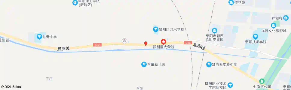 阜阳河水_公交站地图_阜阳公交_妙搜公交查询2025