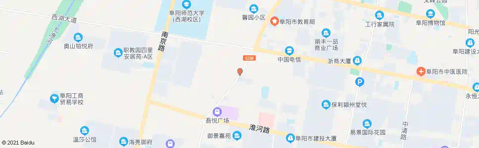 阜阳中源汽贸集团_公交站地图_阜阳公交_妙搜公交查询2025