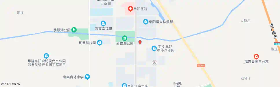 阜阳阜合产业园区管委会_公交站地图_阜阳公交_妙搜公交查询2025