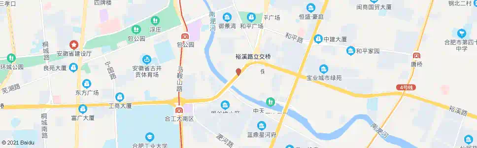 合肥裕丰花市_公交站地图_合肥公交_妙搜公交查询2025