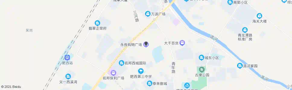 合肥永良购物广场_公交站地图_合肥公交_妙搜公交查询2025