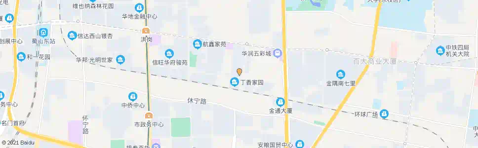 合肥丁岗社居委_公交站地图_合肥公交_妙搜公交查询2025