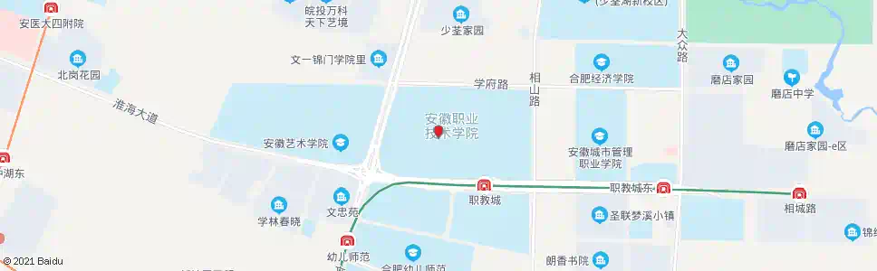 合肥职业技术学院_公交站地图_合肥公交_妙搜公交查询2025