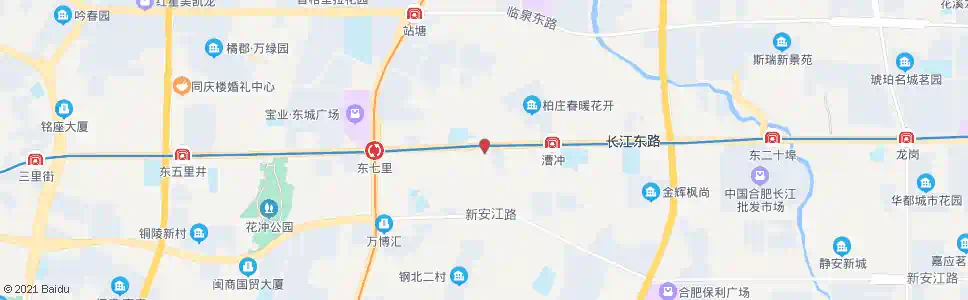 合肥农贸市场(邮电局)_公交站地图_合肥公交_妙搜公交查询2025