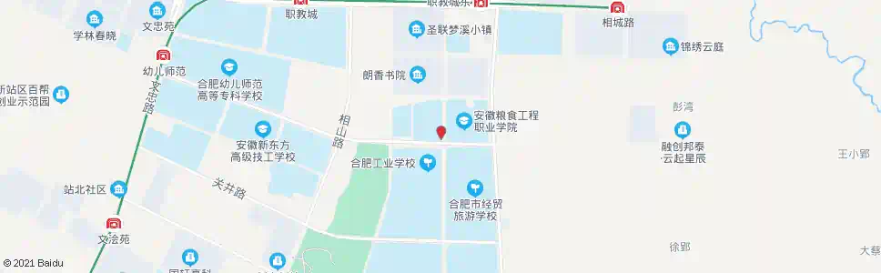 合肥安徽粮食学院_公交站地图_合肥公交_妙搜公交查询2025