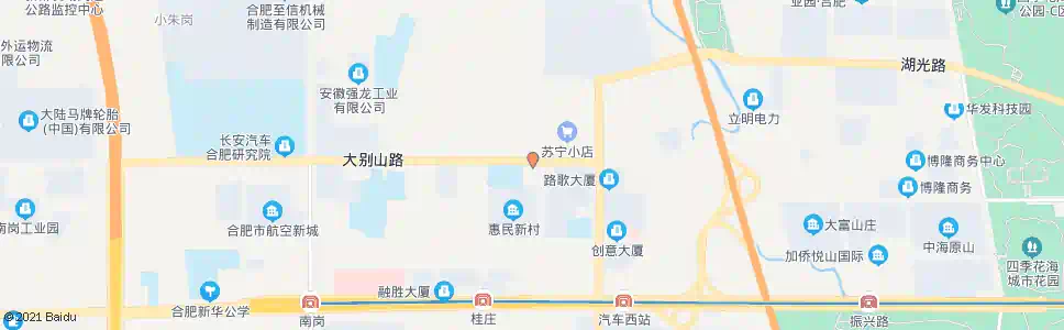 合肥南岗镇政府_公交站地图_合肥公交_妙搜公交查询2025
