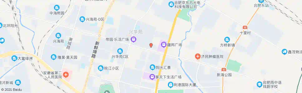 合肥龙门岭路_公交站地图_合肥公交_妙搜公交查询2025