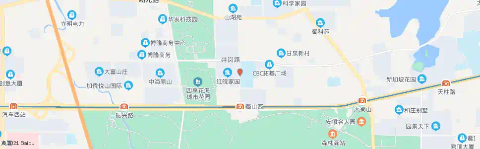 合肥蜀峰路站_公交站地图_合肥公交_妙搜公交查询2025