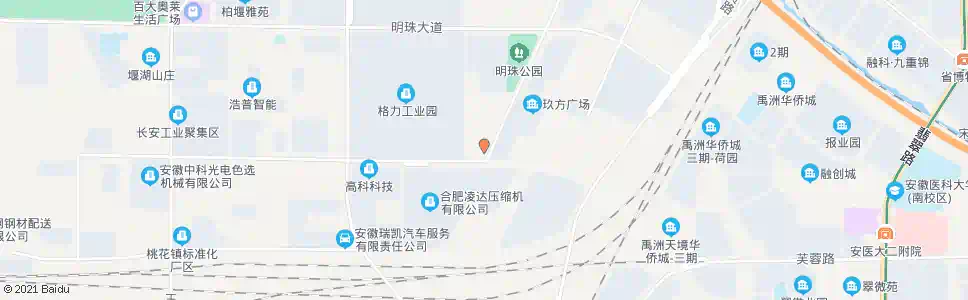 合肥产业服务中心_公交站地图_合肥公交_妙搜公交查询2025