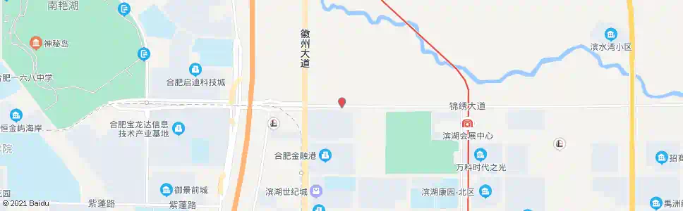 合肥滨湖会展中心西_公交站地图_合肥公交_妙搜公交查询2025