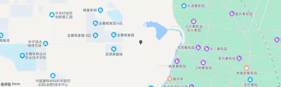 合肥上王村_公交站地图_合肥公交_妙搜公交查询2025