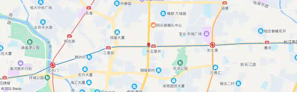 合肥铜江路口_公交站地图_合肥公交_妙搜公交查询2025