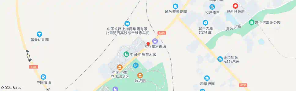 合肥肥西建材大市场_公交站地图_合肥公交_妙搜公交查询2025