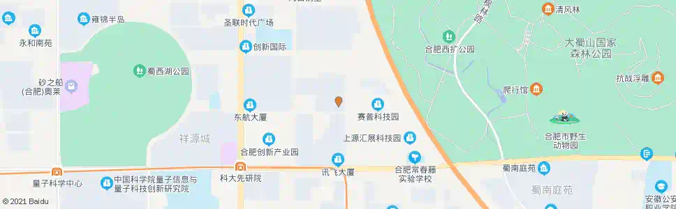 合肥中小企业园_公交站地图_合肥公交_妙搜公交查询2025