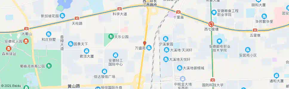合肥张磨坊_公交站地图_合肥公交_妙搜公交查询2025