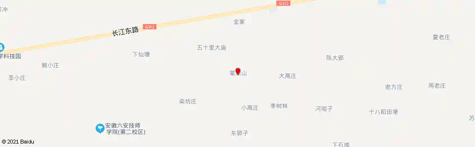 合肥笔架山_公交站地图_合肥公交_妙搜公交查询2025