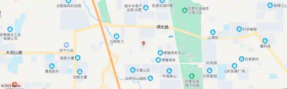 合肥人和科技园_公交站地图_合肥公交_妙搜公交查询2025