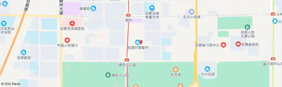 合肥佳源巴黎都市_公交站地图_合肥公交_妙搜公交查询2025