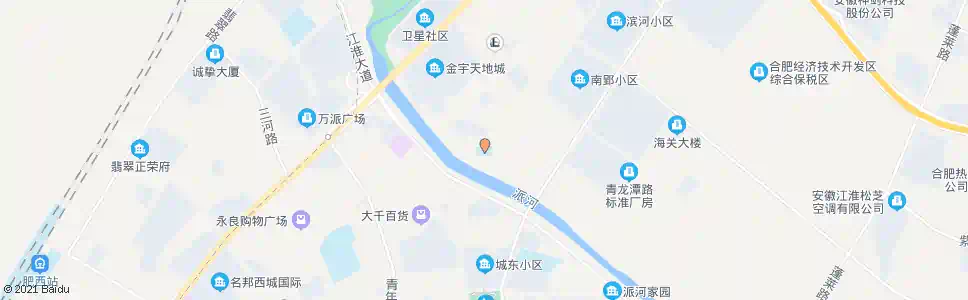 合肥肥西二中_公交站地图_合肥公交_妙搜公交查询2025
