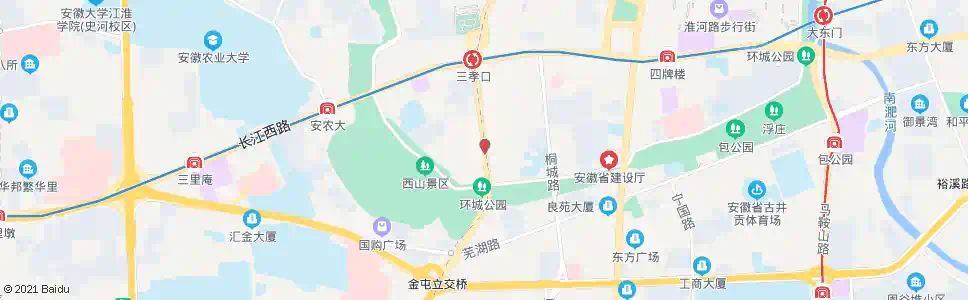 合肥廻龙桥_公交站地图_合肥公交_妙搜公交查询2025