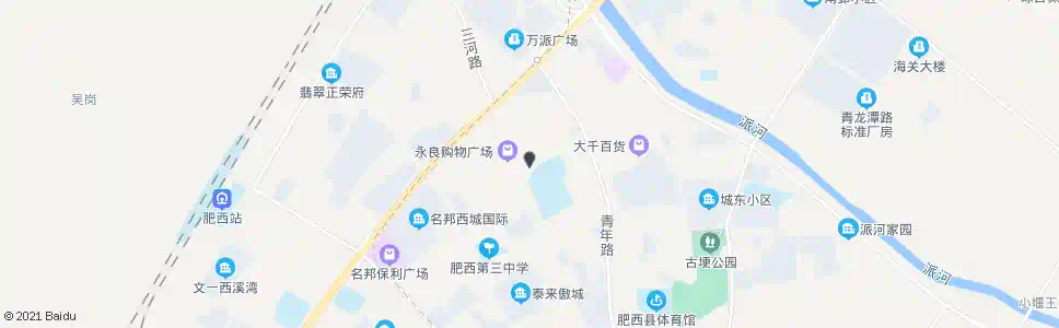 合肥肥西中学_公交站地图_合肥公交_妙搜公交查询2025
