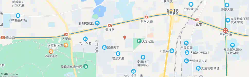 合肥软件园_公交站地图_合肥公交_妙搜公交查询2025