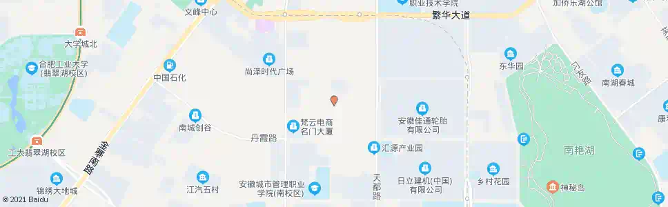 合肥佛掌路_公交站地图_合肥公交_妙搜公交查询2025