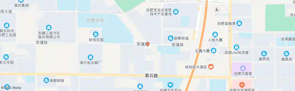 合肥滨湖前城_公交站地图_合肥公交_妙搜公交查询2025