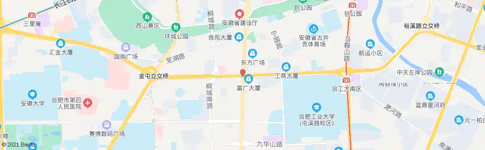 合肥南薰门桥_公交站地图_合肥公交_妙搜公交查询2025