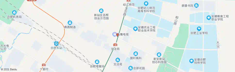 合肥站北社居委_公交站地图_合肥公交_妙搜公交查询2025