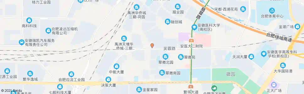 合肥九溪江南园_公交站地图_合肥公交_妙搜公交查询2025