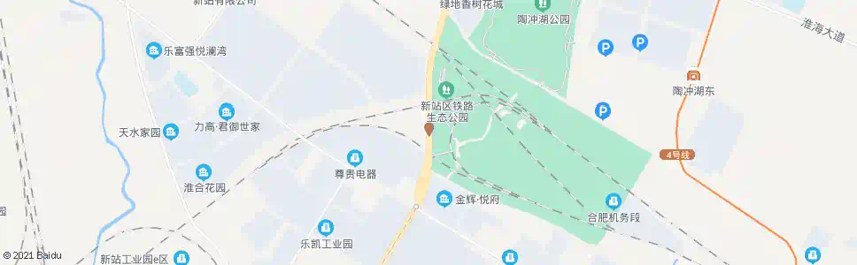 合肥张洼_公交站地图_合肥公交_妙搜公交查询2025