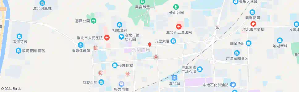 淮北总工会_公交站地图_淮北公交_妙搜公交查询2025