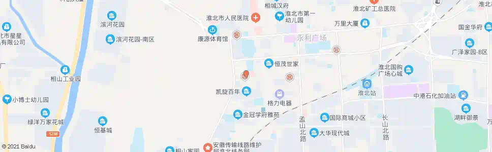 淮北西城村_公交站地图_淮北公交_妙搜公交查询2025