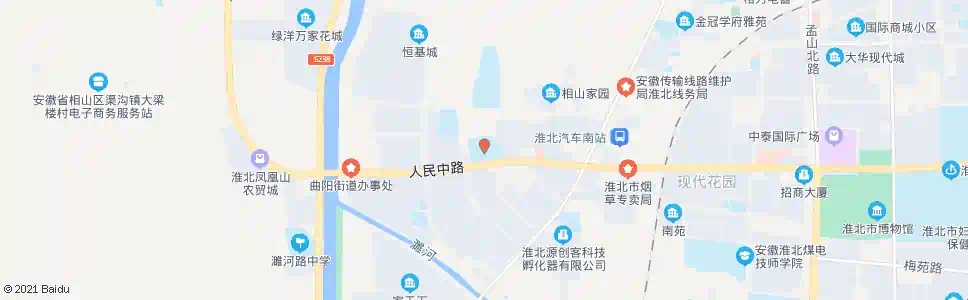 淮北市五小_公交站地图_淮北公交_妙搜公交查询2025