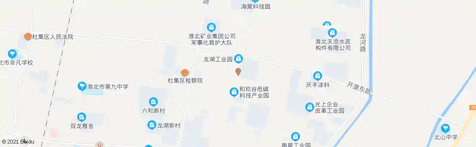 淮北龙湖工业园_公交站地图_淮北公交_妙搜公交查询2025