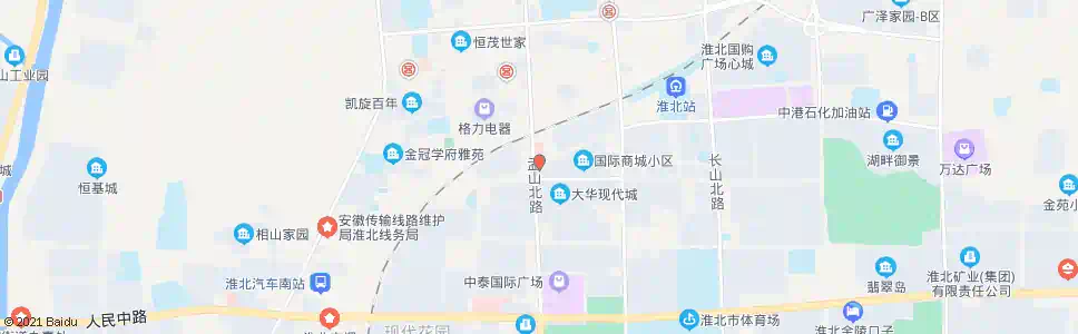 淮北五星电器_公交站地图_淮北公交_妙搜公交查询2025